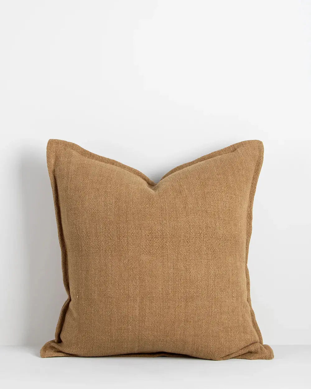 Flaxmill Cushion Fenugreek on white background