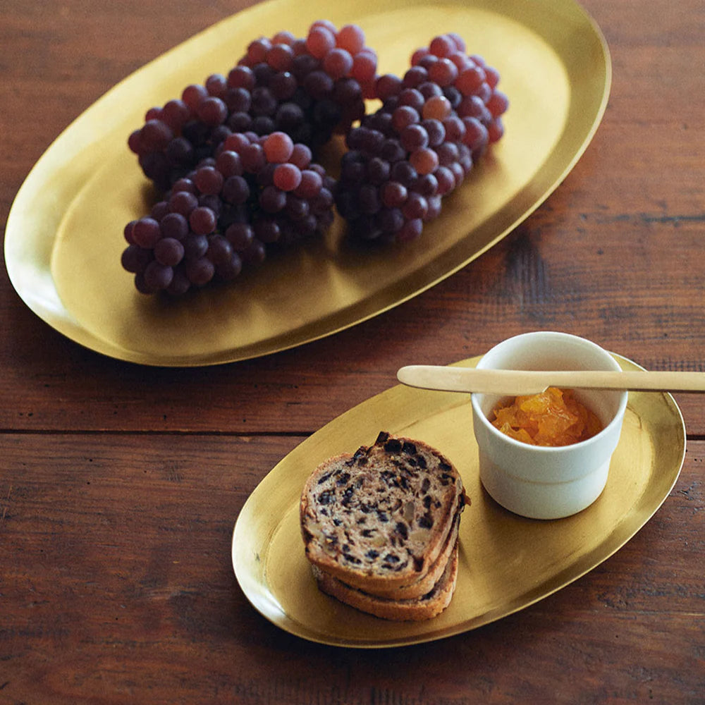 Brass Oval Tray Medium