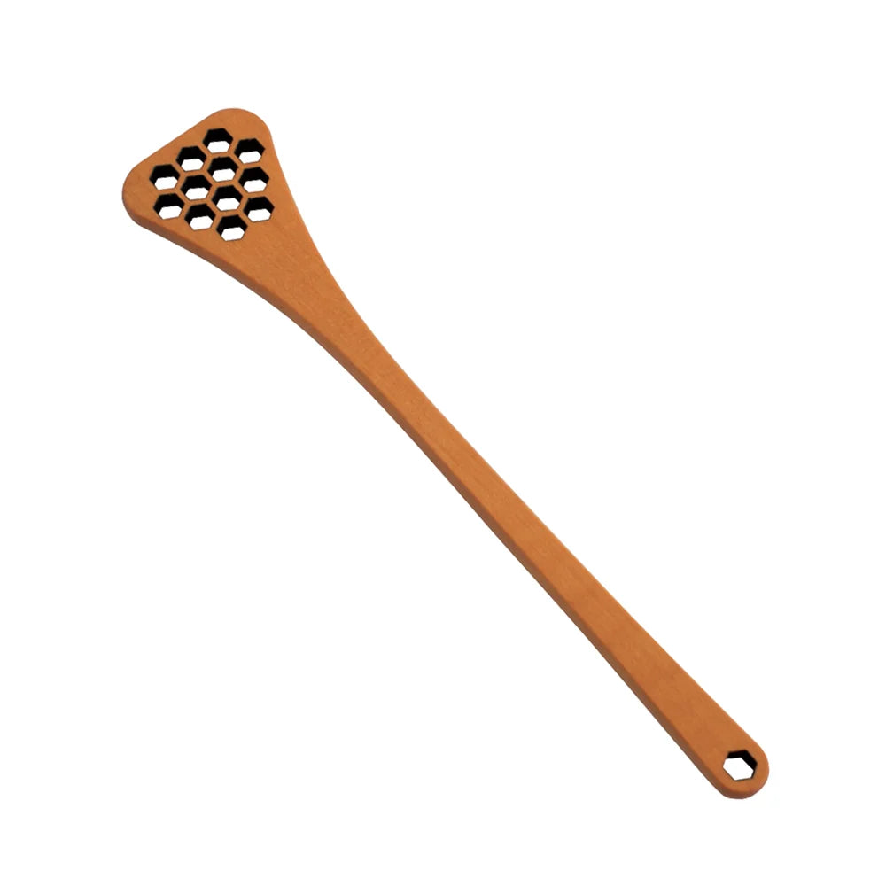 Honeycomb Honey Spoon