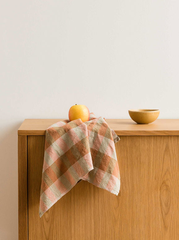 Anni Tea Towel Mandarin