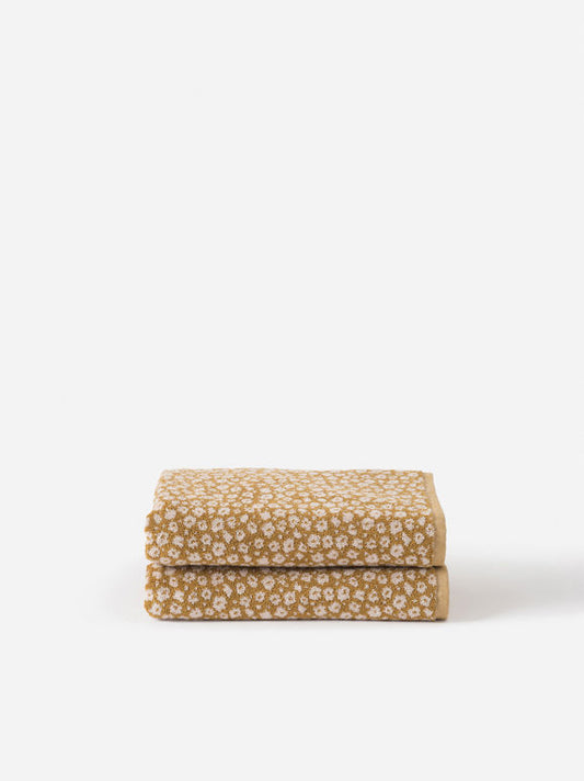 Forget Me Not Bath Mat Citron