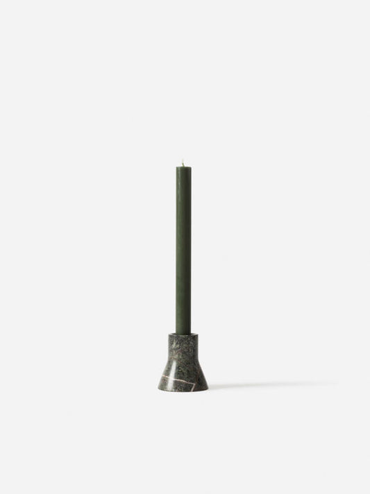 Flare Candle Holder Forest Green